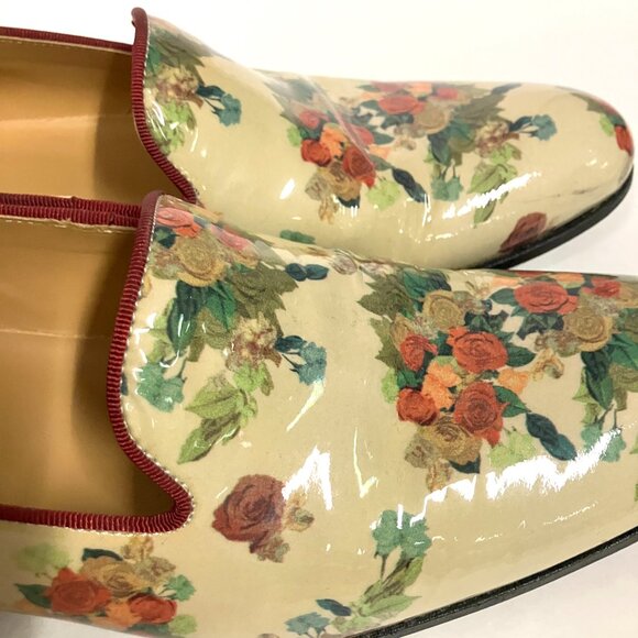 *GENTLY USED!* Fluevog 2020 Chill out TOBIAS, Floral, Size Men\'s 8.5 (W10.5)! main image 8